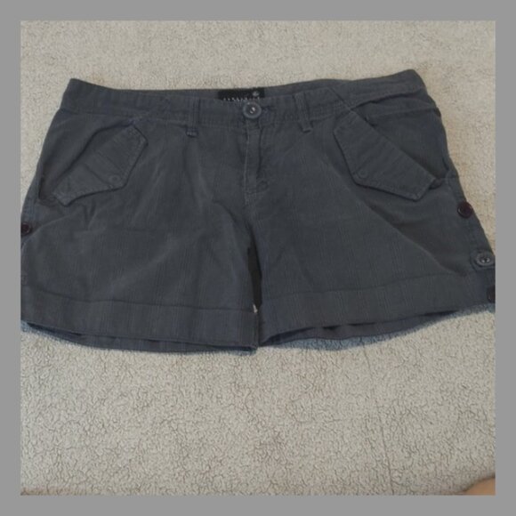 Sanctuary Clothing Los Angeles Relax Fit Blue/Gray Shorts Size Small GUC #M-104 - Picture 1 of 6
